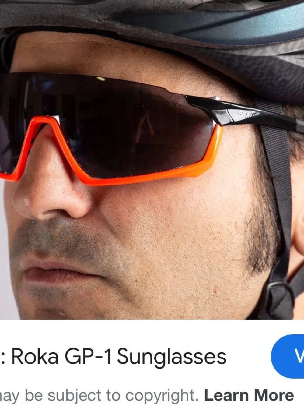 ROKA Sport Shield Sunglasses in Red and Black